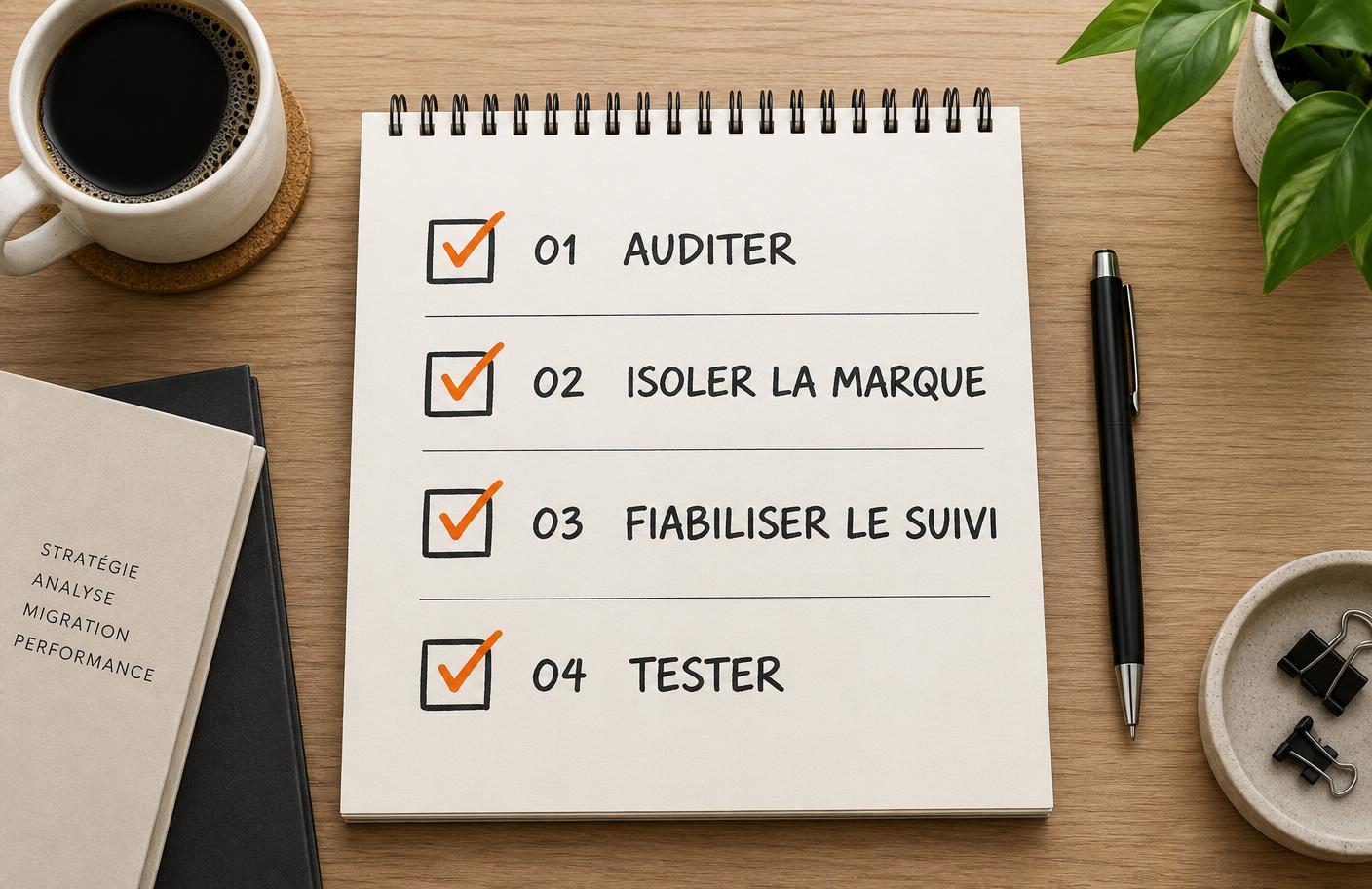 Checklist en quatre étapes pour préparer une migration de campagnes Search